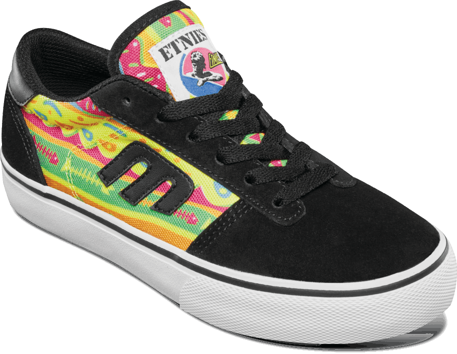 CALLI-VULC KIDS X REBEL SPORTS Etnies Black/Print