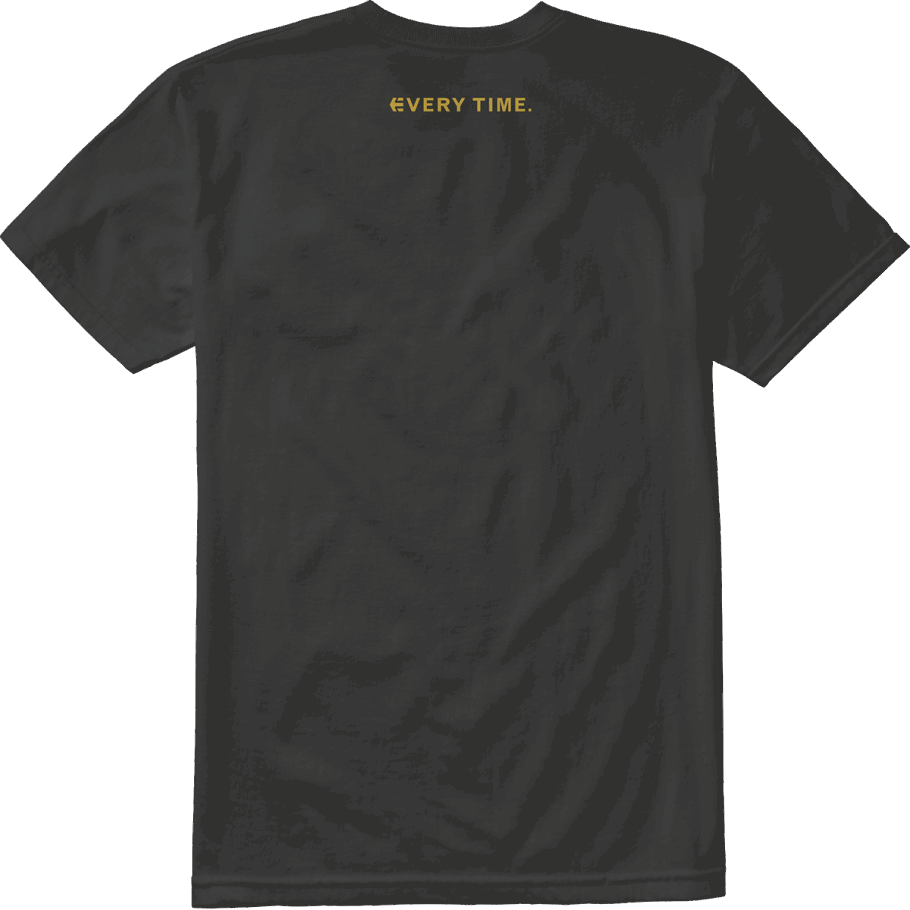 Etnies Black COLT 45 HORSESHOE TEE