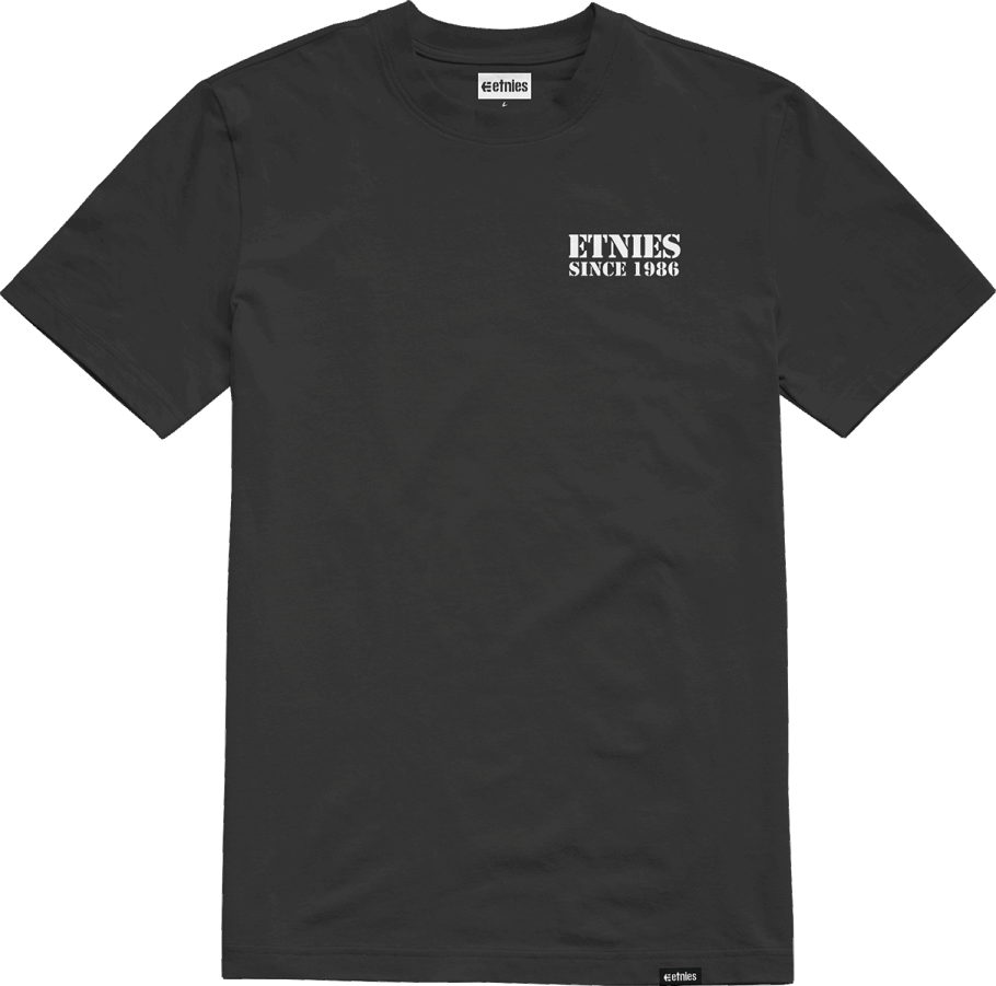 Etnies Black REBEL SPORTS TEE