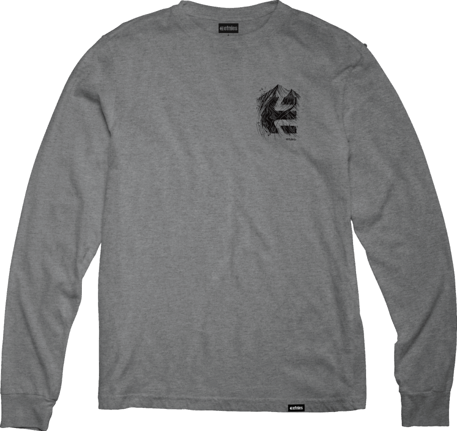 Etnies Grey/Heather RP DOUBLE ARROW L/S TEE