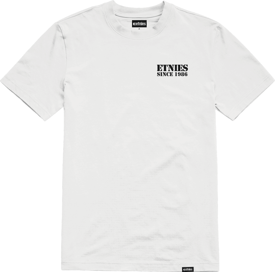 REBEL SPORTS TEE White Etnies