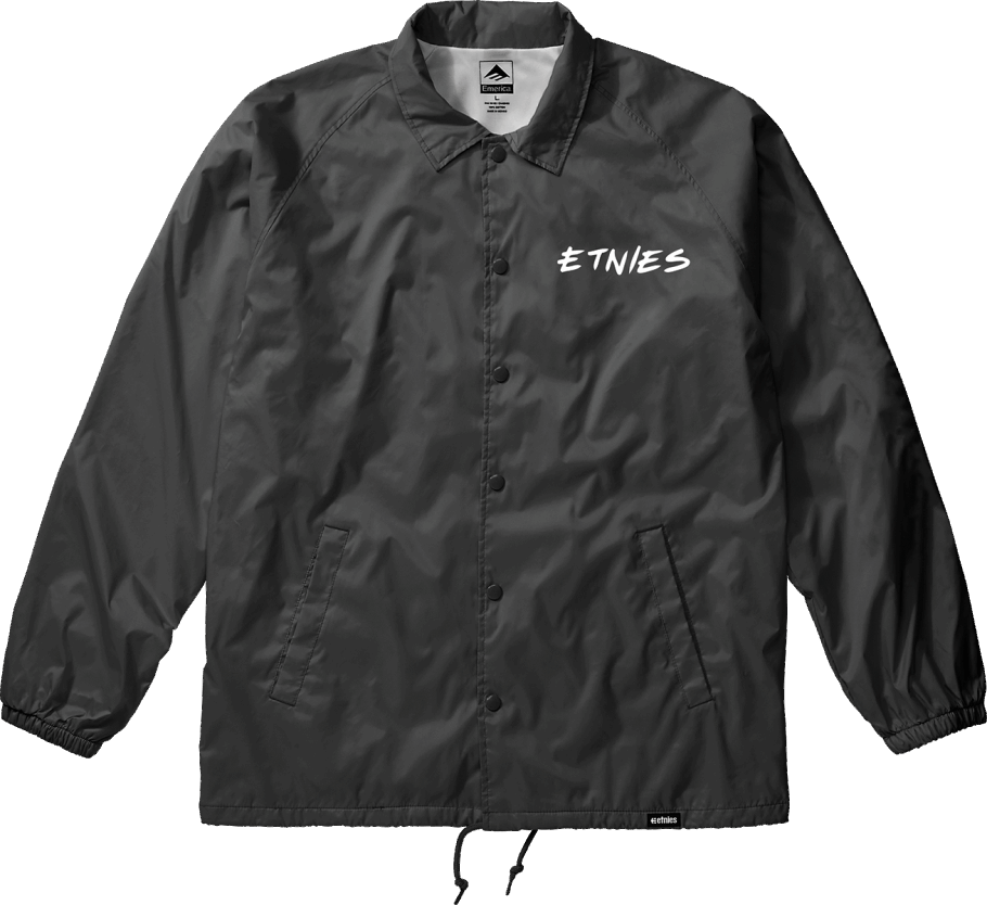 RP COACHES JACKET Black Etnies