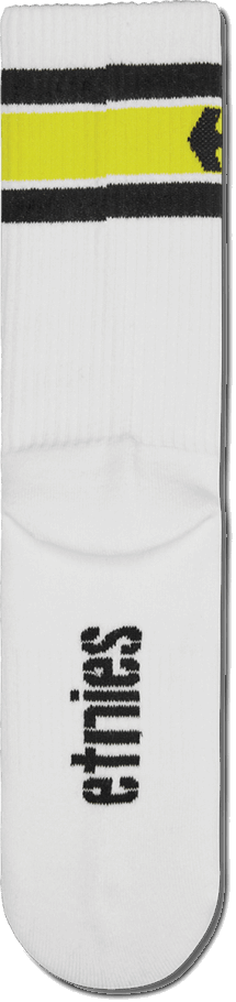 STENCIL SOCK Etnies White/Black