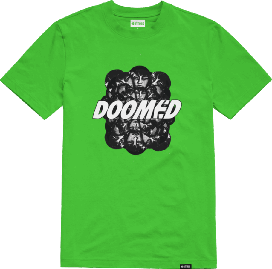 DOOMED WITCHES TEE Etnies Lime