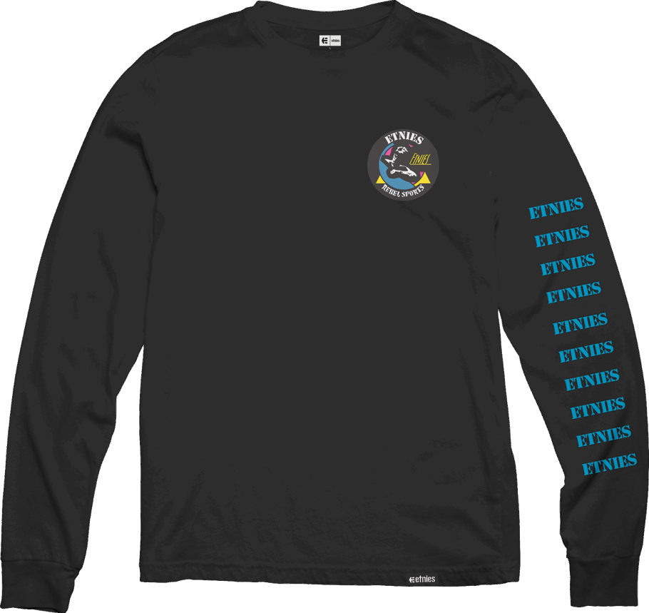 REBEL SPORTS SPORT L/S TEE Etnies Black